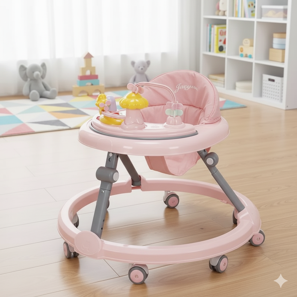 Baby Walker – Multi-Functional Anti-Rollover & Anti-O-Legs Design