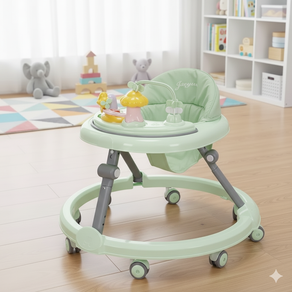 Baby Walker – Multi-Functional Anti-Rollover & Anti-O-Legs Design