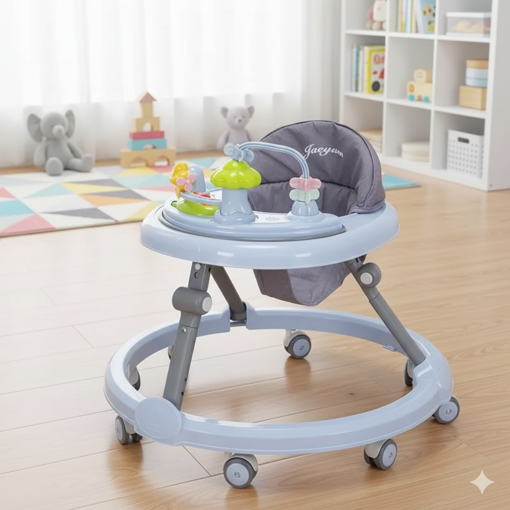 Baby Walker – Multi-Functional Anti-Rollover & Anti-O-Legs Design