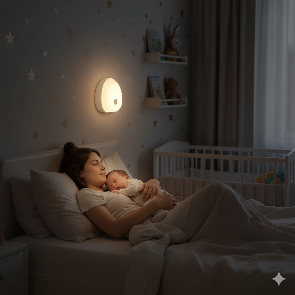 RGB White Noise Sleep Machine with LED Night Light