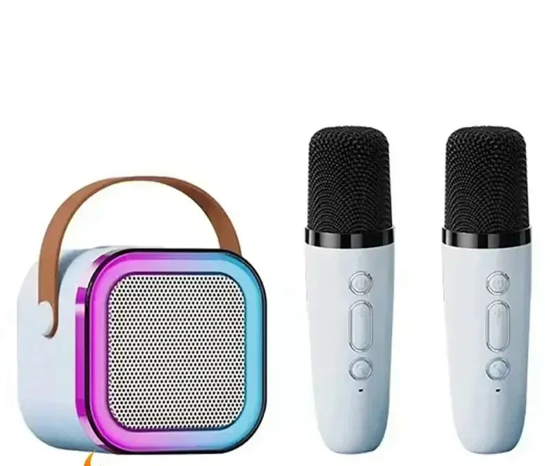 K12 Wireless Bluetooth Speaker with Dual Microphones & RGB Lights